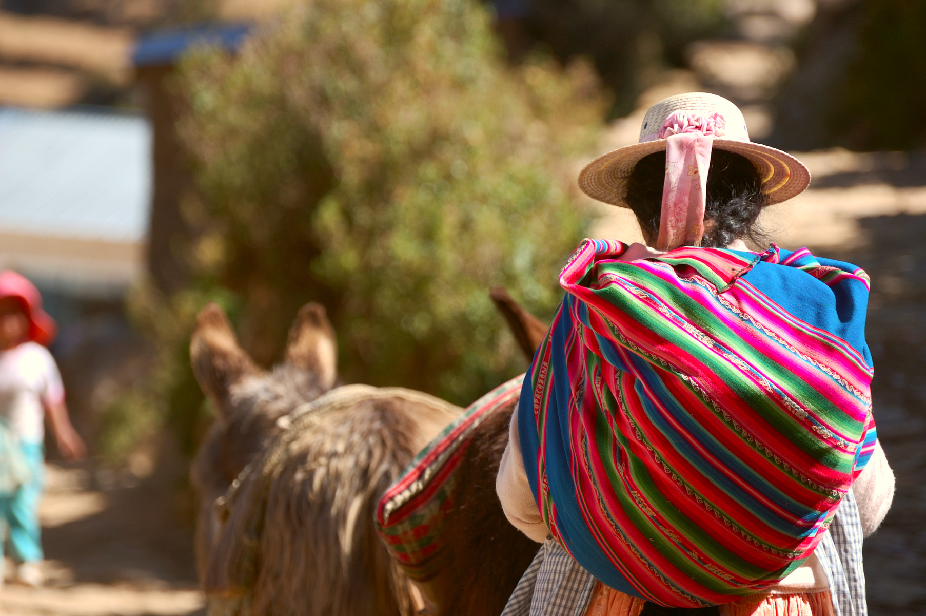 Bolivian woman